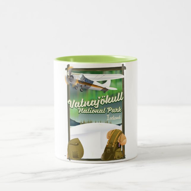 Taza Bicolor Parque nacional Vatnajökull Islandia (Centro)
