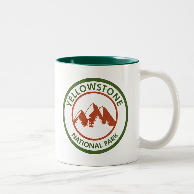 Taza Bicolor Parque nacional Yellowstone (Derecha)