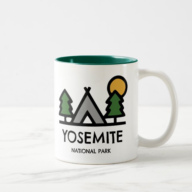 Taza Bicolor Parque nacional Yosemite (Derecha)