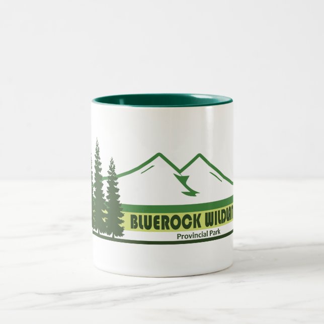 Taza Bicolor Parque Provincial Bluerock Wildland Green Stripes (Centro)