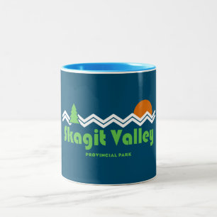 Taza Bicolor Parque Provincial del Valle de Skagit Retro