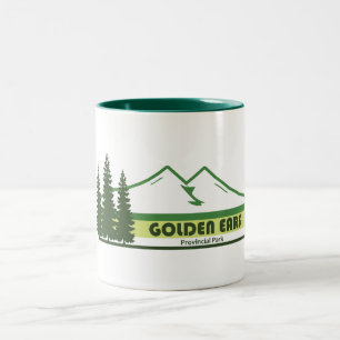 Taza Bicolor Parque Provincial Golden Ears Franjas Verdes