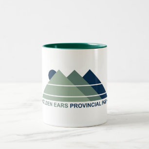 Taza Bicolor Parque Provincial Golden Ears Montaña Soleada