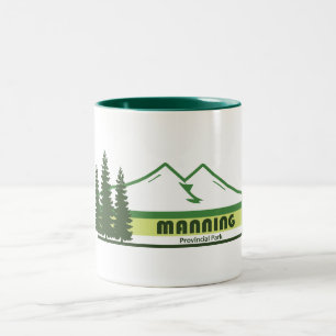 Taza Bicolor Parque Provincial Manning Franjas Verdes