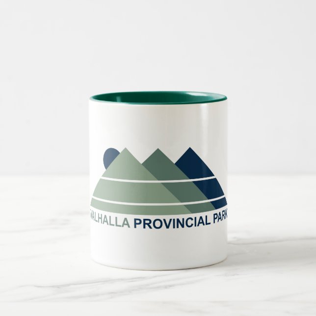 Taza Bicolor Parque Provincial Valhalla Mountain Sun (Centro)