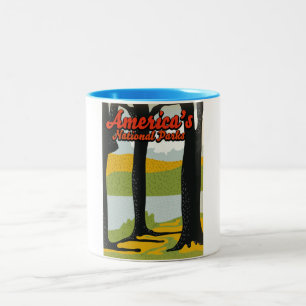 Taza Bicolor Parques Nacionales de América