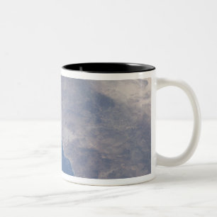 Taza Bicolor Parte de California meridional según lo visto de