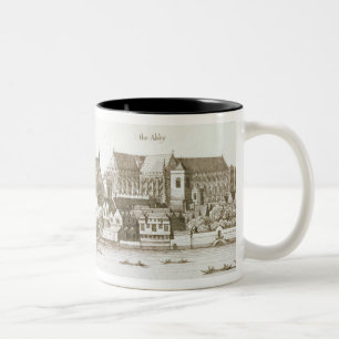Taza Bicolor Parte de la ciudad de Westminster, 1647 (grabado)