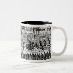 Taza Bicolor Parte de la procesión de la coronación