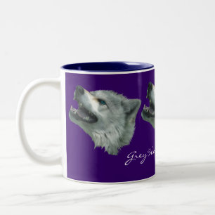 TAZA BICOLOR PARTIDARIO GRIS DE WOLF