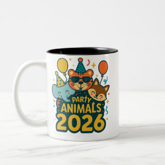 Taza Bicolor Party Animals 2026
