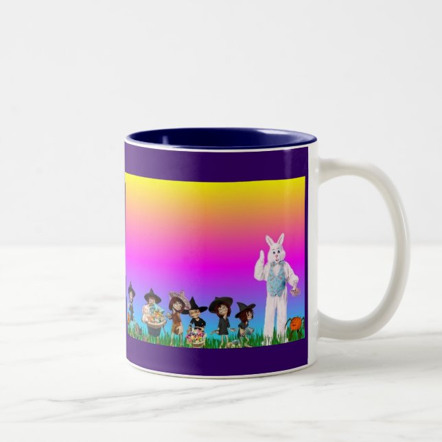 Taza Bicolor ¡Pascua feliz! (Derecha)