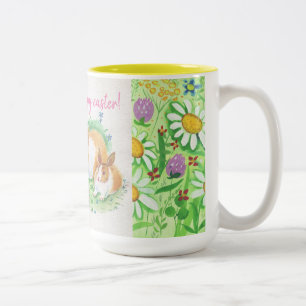 Taza Bicolor Pascua feliz