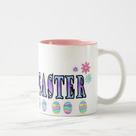 Taza Bicolor Pascua feliz