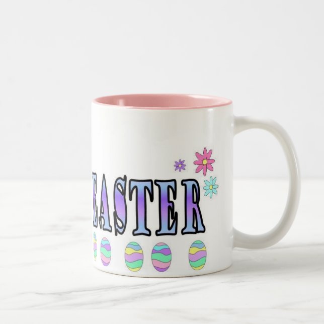 Taza Bicolor Pascua feliz (Derecha)