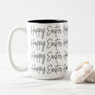 Taza Bicolor Pascua feliz de Pascua