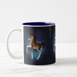 Taza Bicolor Paseo de luciérnagas: un mujeriego luminescente en