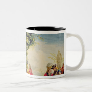 Taza Bicolor Paseo en el Buen Retiro