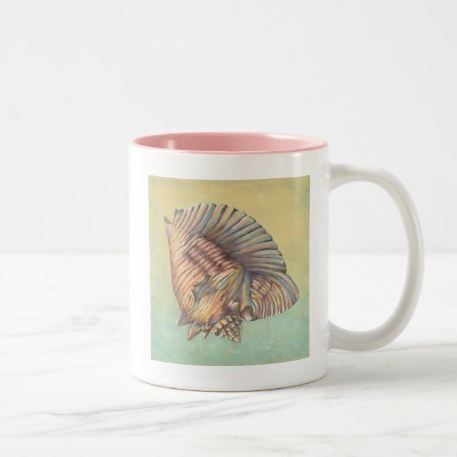 Taza Bicolor Pastel de concha grande (Derecha)