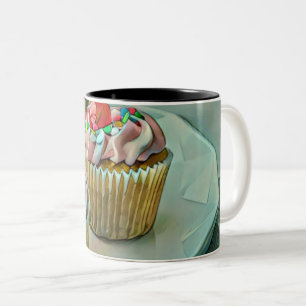 Taza Bicolor Pastel de helado