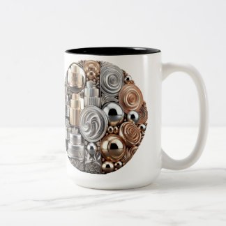 Taza Bicolor Pastelero de Tortas, Una Mezcla de Estilo y Funció