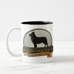 Taza Bicolor Pastor belga