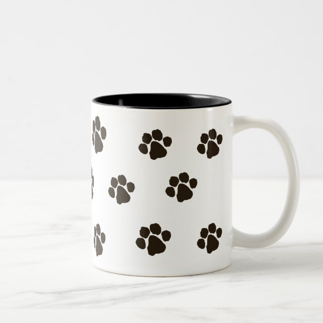 Taza Bicolor Patas de oso (Derecha)