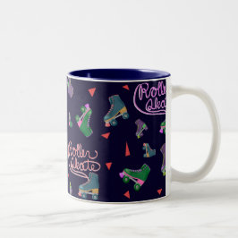 Taza Bicolor Patín de ruedas