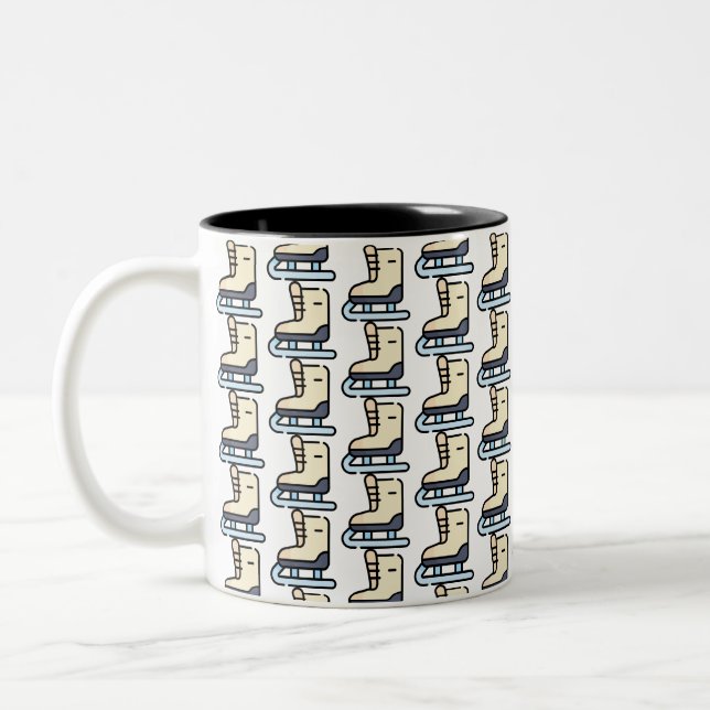 Taza Bicolor patinaje sobre hielo (Izquierda)