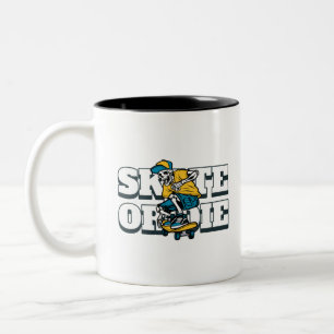 Taza Bicolor Patinar O Morir