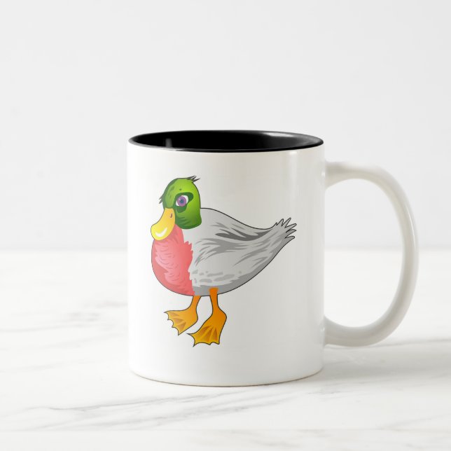 Taza Bicolor Pato (Derecha)