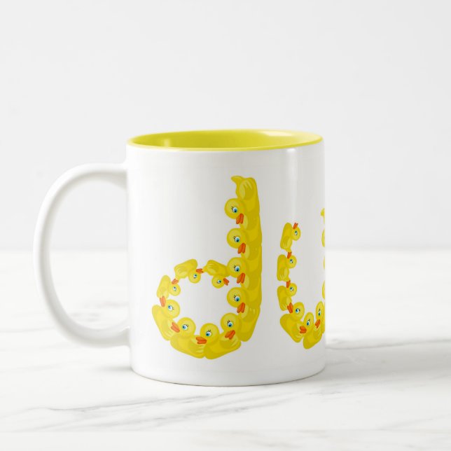 Taza Bicolor Pato (Izquierda)