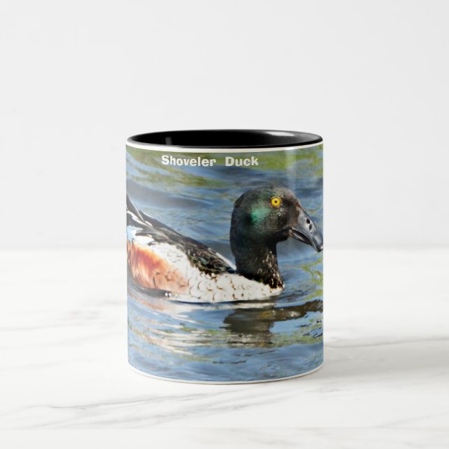 Taza Bicolor Pato Cuchara (Centro)