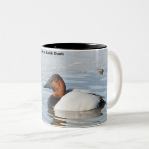 Taza Bicolor Pato de lomo blanco