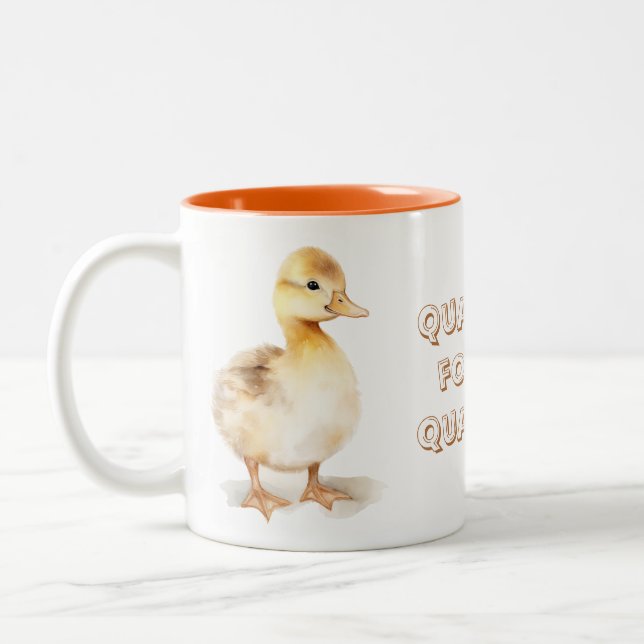 Taza Bicolor Patos para mis patitos (Izquierda)