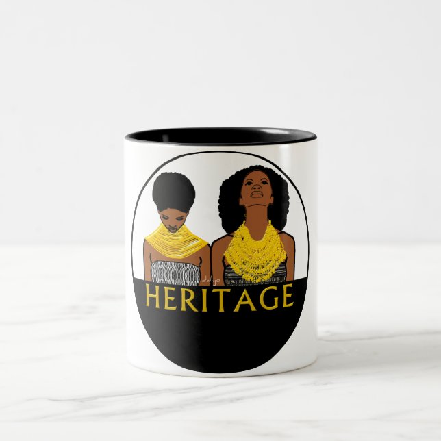 Taza Bicolor Patrimonio AFRICANO (Centro)