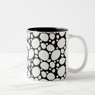 Taza Bicolor Patrón dálmata