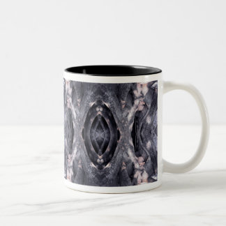 Taza Bicolor Patrón de árbol de Banyan
