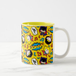 Taza Bicolor Patrón de baile de Heroine Chibi