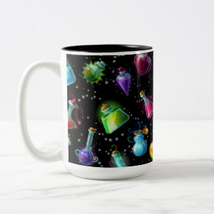 Taza Bicolor Patrón de posiciones mágicas