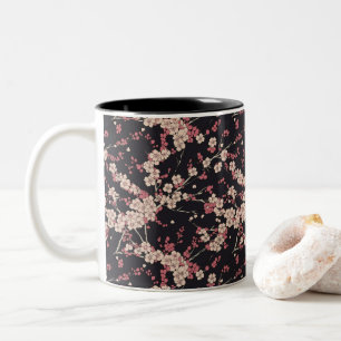 Taza Bicolor Patrón japonés
