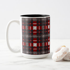 Taza Bicolor Patrón minimalista moderno