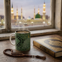 Patrón Rawdah y Mezquita de la Cúpula Verde de Mad