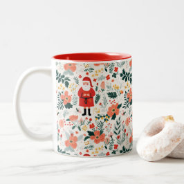 Taza Bicolor Patrón Santa festivo