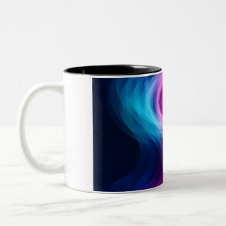 Taza Bicolor Patrones de giros y resúmenes