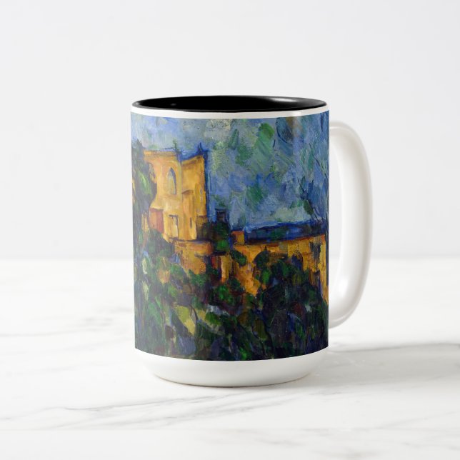 Taza Bicolor Paul Cezanne - Chateau Noir (Anverso derecho)