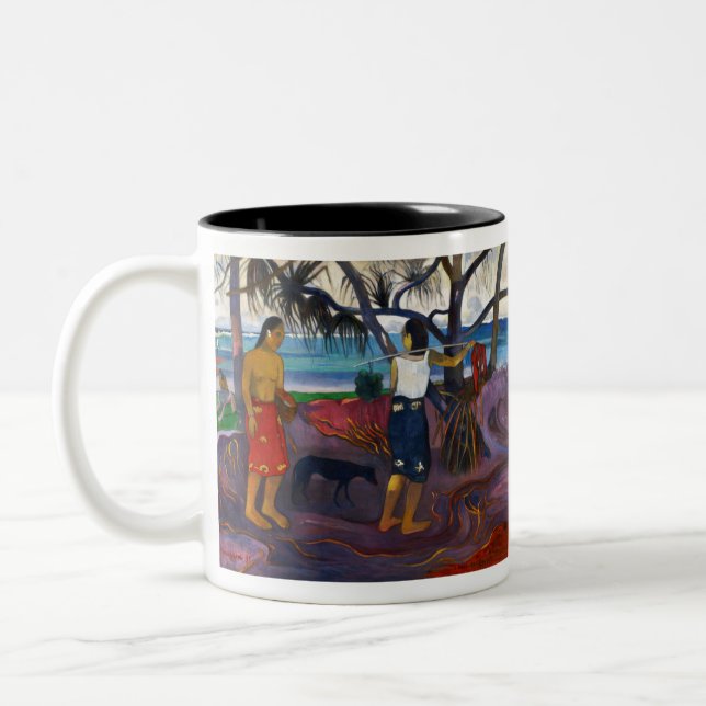 Taza Bicolor Paul Gauguin  I Raro Te Oviri (Izquierda)