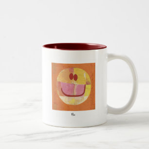 Taza Bicolor paul klee feliz cara