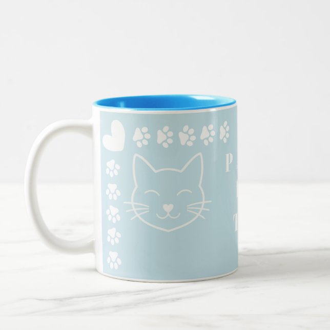 Taza Bicolor Pausas para el Té (Izquierda)