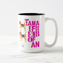 Taza Bicolor Pawfect Coffee Mug - ¡Para los amantes del perro y